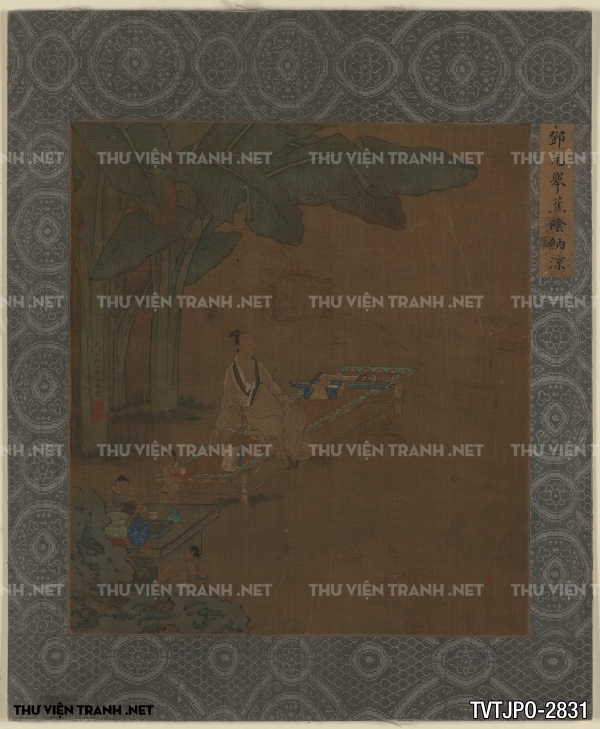 Tranh Nhật cổ Ukiyo-e vẽ tay