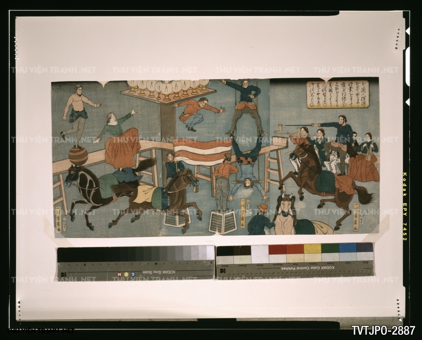 Tranh Nhật cổ Ukiyo-e vẽ tay 2