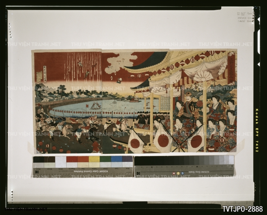 Tranh Nhật cổ Ukiyo-e vẽ tay 2