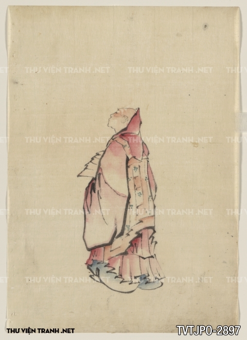 Tranh Nhật cổ Ukiyo-e vẽ tay 2