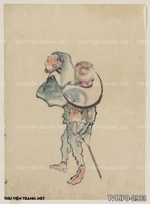 Tranh Nhật cổ Ukiyo-e vẽ tay 2