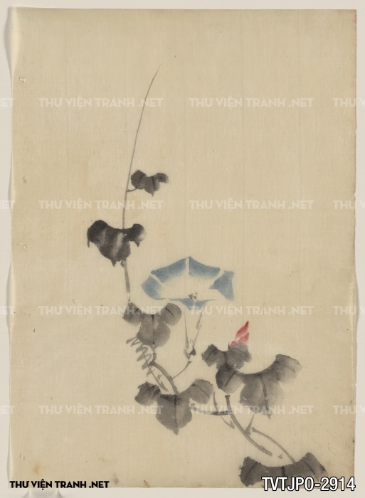 Tranh cổ Nhật Bản vẽ tay