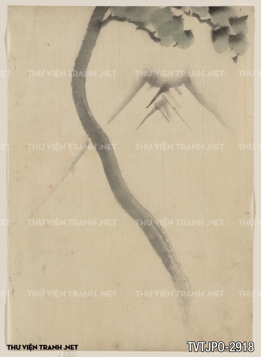 Tranh cổ Nhật Bản vẽ tay
