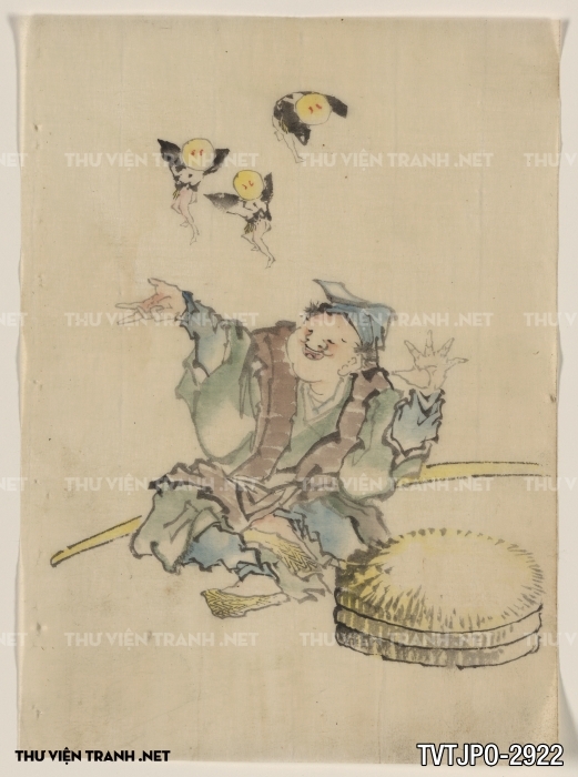 Tranh Nhật cổ Ukiyo-e vẽ tay 2