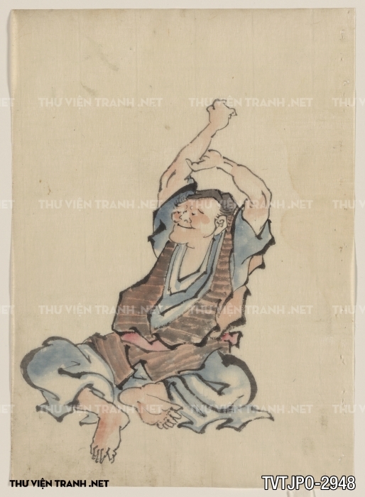 Tranh Nhật cổ Ukiyo-e vẽ tay 2