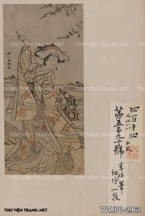Tranh Nhật cổ Ukiyo-e vẽ tay 2