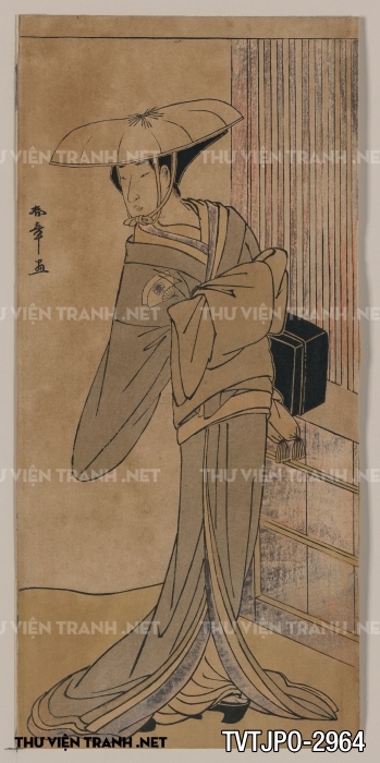 Tranh Nhật cổ Ukiyo-e vẽ tay 2