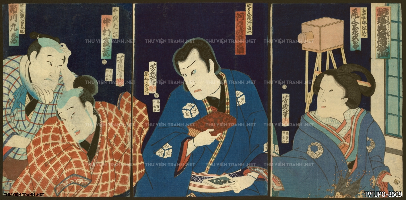 Tranh Nhật Bản Cổ Xưa Của Thầy Ukiyo-e 2