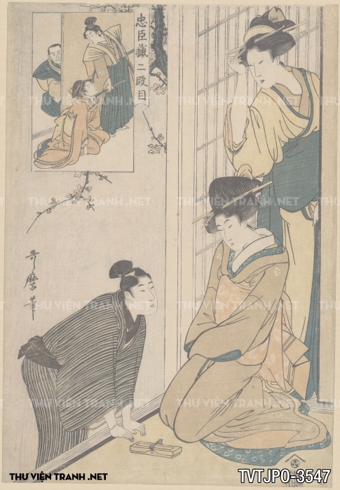 Tranh Nhật Bản Cổ Xưa Của Thầy Ukiyo-e 3