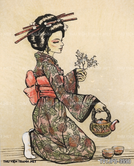 Tranh Nhật Bản Cổ Xưa Của Thầy Ukiyo-e 3