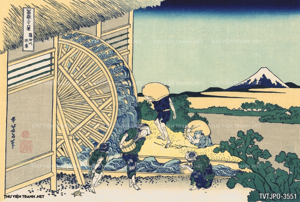 Tranh Nhật Bản Cổ Xưa Của Thầy Ukiyo-e 3