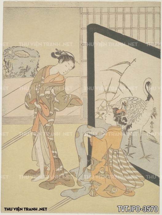 Tranh Nhật Bản Cổ Xưa Của Thầy Ukiyo-e 3