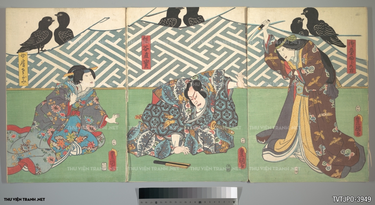 Tranh Ukiyo-e đời sống độ thị Nhật xưa