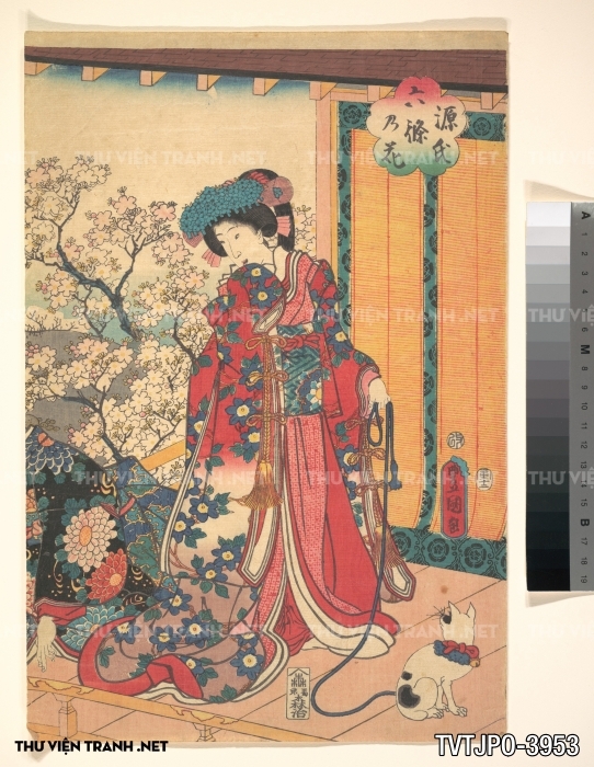 Tranh Ukiyo-e đời sống độ thị Nhật xưa