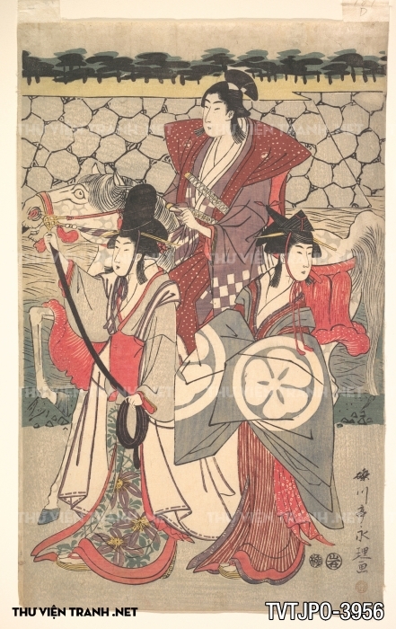 Tranh Ukiyo-e đời sống độ thị Nhật xưa