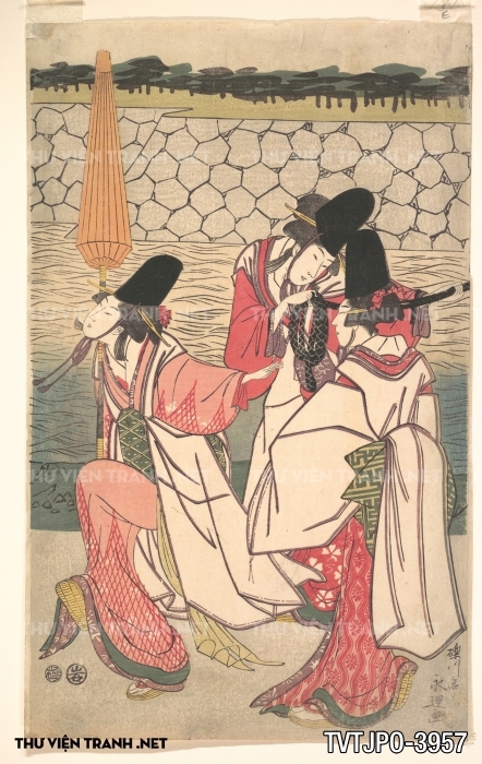 Tranh Ukiyo-e đời sống độ thị Nhật xưa