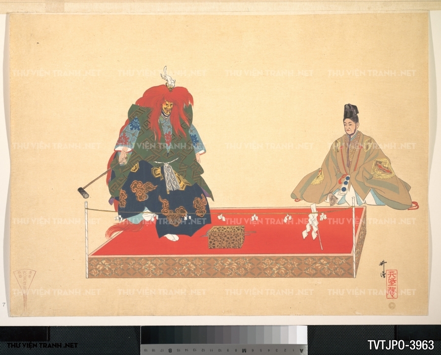 Tranh Ukiyo-e đời sống độ thị Nhật xưa