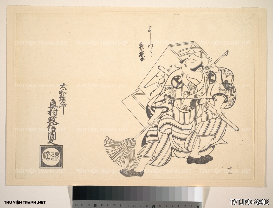 Tranh Ukiyo-e đời sống độ thị Nhật xưa