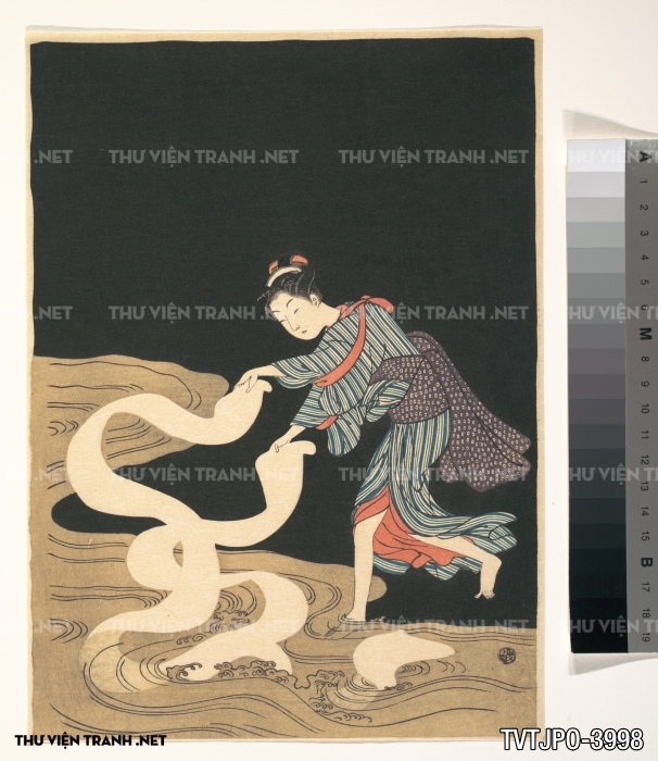 Tranh Ukiyo-e đời sống độ thị Nhật xưa