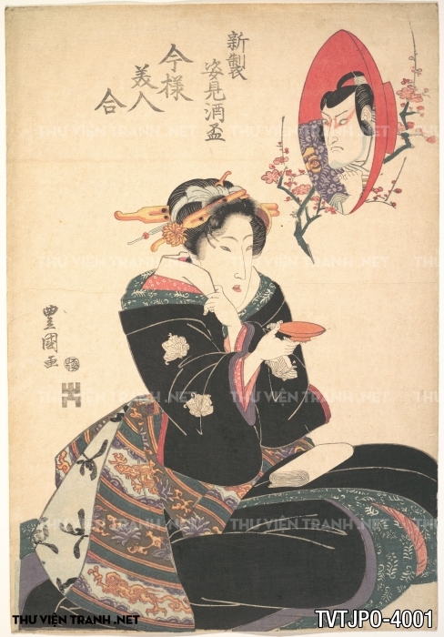 Tranh Ukiyo-e đời sống độ thị Nhật xưa