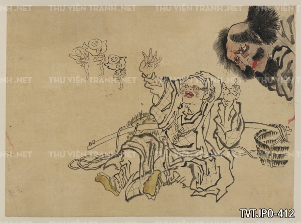 Tranh cổ thế kỷ 19 Nhật Bản
