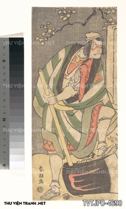 Tranh phong cách Ukiyo-e Nhật Bản cổ