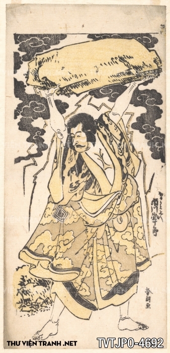 Tranh phong cách Ukiyo-e Nhật Bản cổ