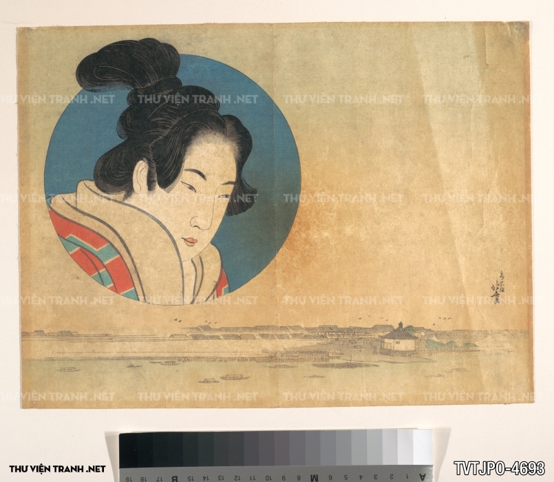 Tranh phong cách Ukiyo-e Nhật Bản cổ