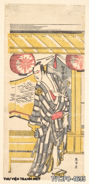 Tranh phong cách Ukiyo-e Nhật Bản cổ