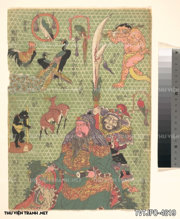 Tranh Ukiyo-e Nhật Bản cổ 1
