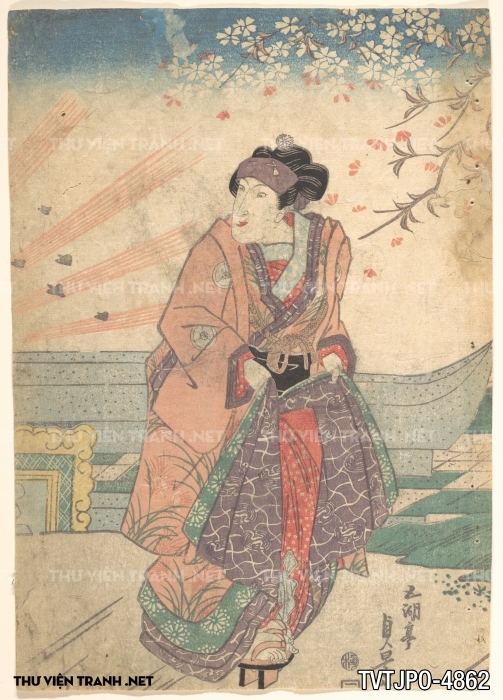 Tranh Ukiyo-e Nhật Bản cổ 1