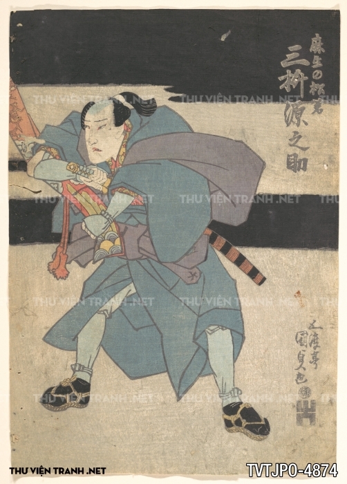 Tranh Ukiyo-e Nhật Bản cổ 1