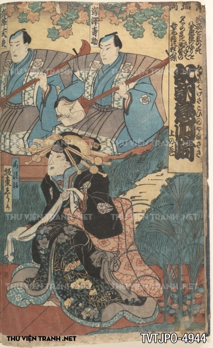 Tranh Ukiyo-e Nhật Bản cổ 2