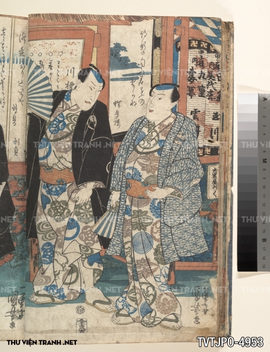 Tranh Ukiyo-e Nhật Bản cổ 2