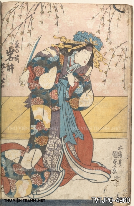 Tranh Ukiyo-e Nhật Bản cổ 2