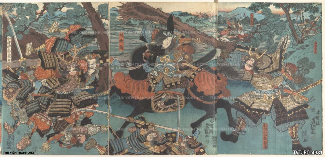 Tranh Ukiyo-e Nhật Bản cổ 4