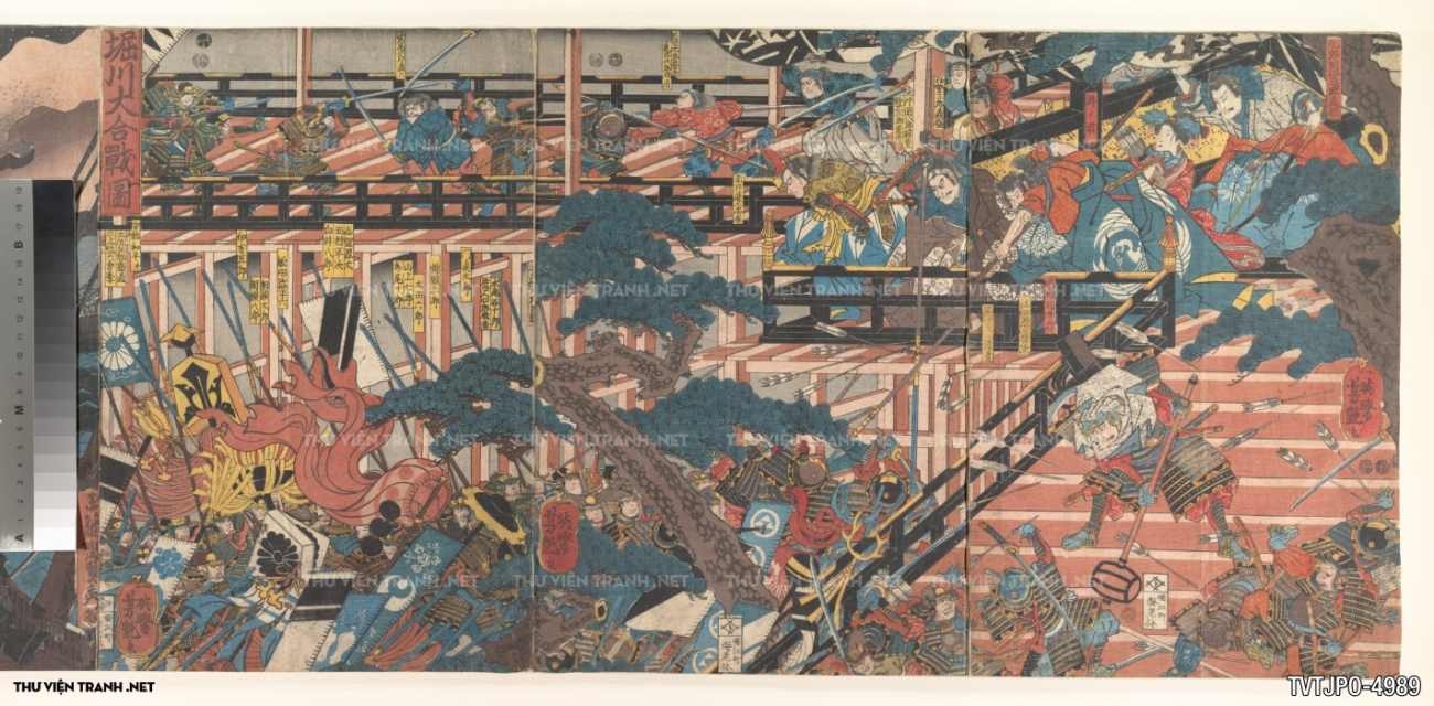 Tranh Ukiyo-e Nhật Bản cổ 4