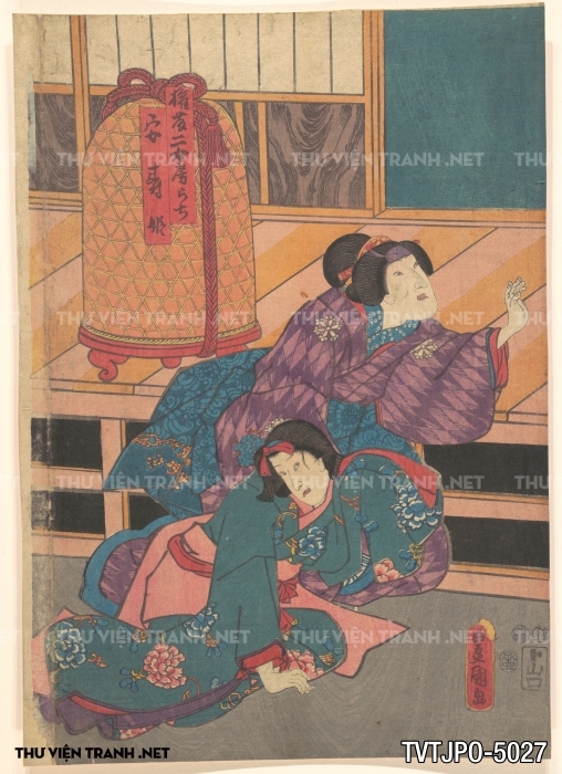Tranh Ukiyo-e Nhật Bản cổ 3