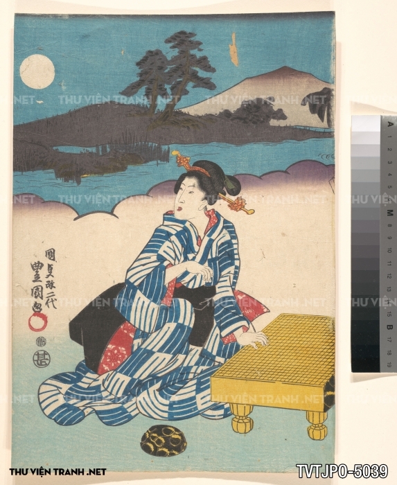 Tranh Ukiyo-e Nhật Bản cổ 3