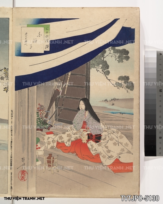 Tranh phong cách Ukiyo-e Nhật Bản cổ