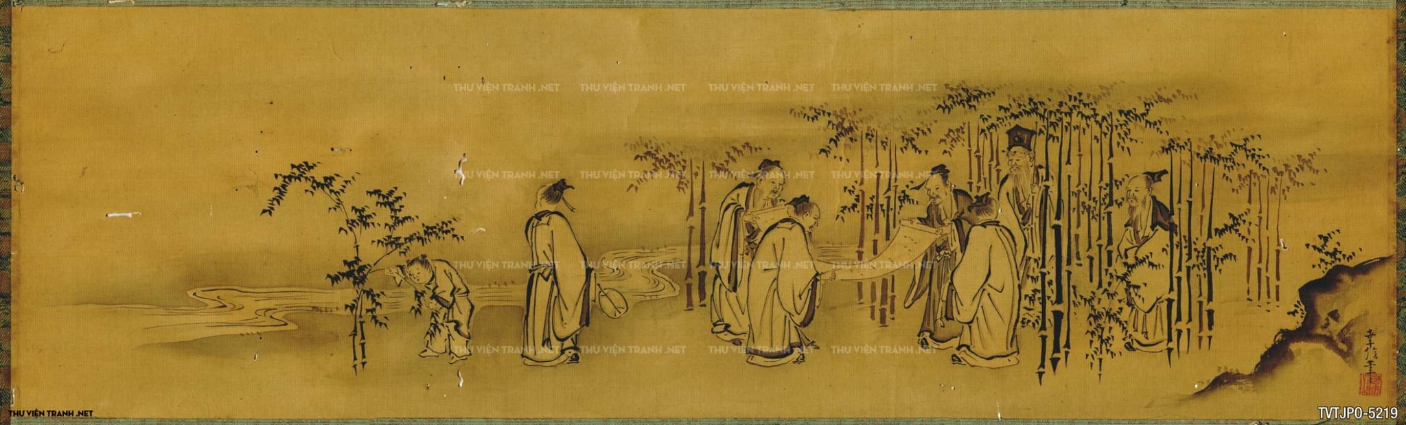 Tranh Thủy mặc Nhật Bản cổ