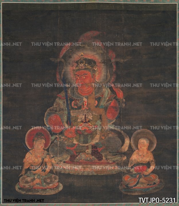 Tranh Phật Nhật Bản cổ