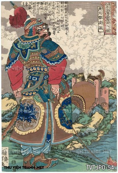 Tranh khắc gỗ cổ Nhật Bản- tác giả Utagawa Kuniyoshi