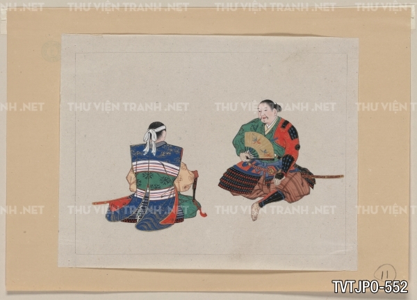 Tranh vẽ tay cổ Nhật Bản