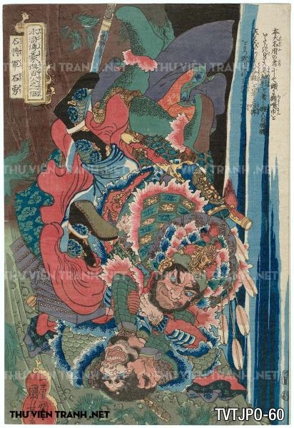 Tranh khắc gỗ cổ Nhật Bản- tác giả Utagawa Kuniyoshi