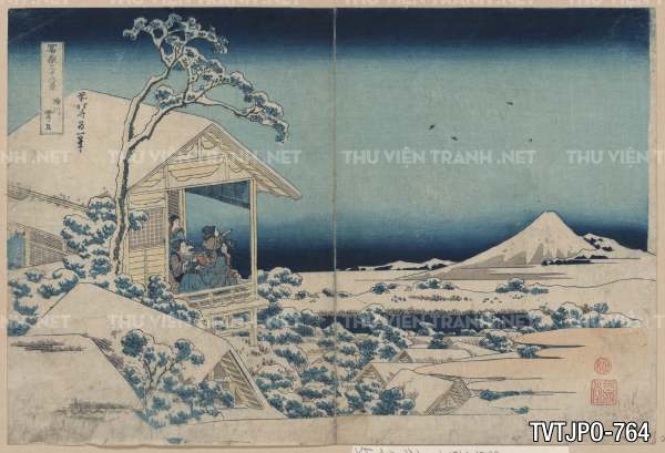 Tranh khắc gỗ xưa Nhật Bản