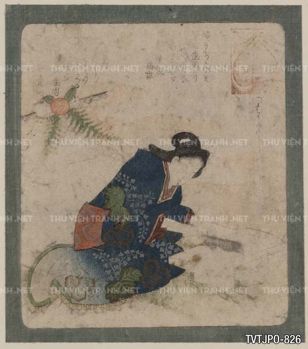Ancient Japanese woodblock prints- Tranh khắc gỗ cổ Nhật Bản
