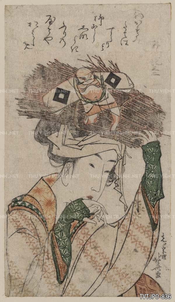 Ancient Japanese woodblock prints- Tranh khắc gỗ cổ Nhật Bản
