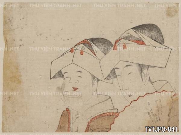Ancient Japanese woodblock prints- Tranh khắc gỗ cổ Nhật Bản