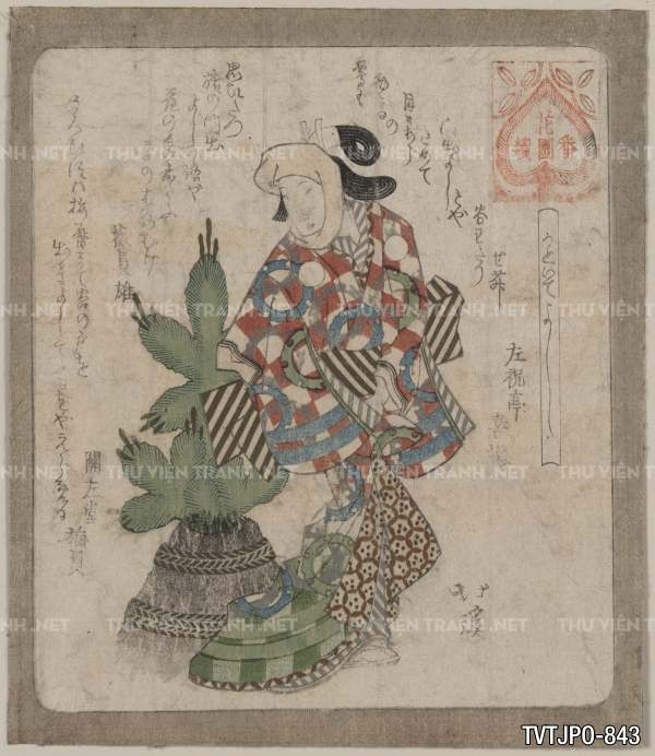 Ancient Japanese woodblock prints- Tranh khắc gỗ cổ Nhật Bản